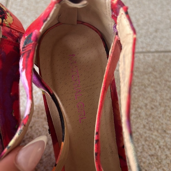 Floral platform heels - Picture 3 of 5